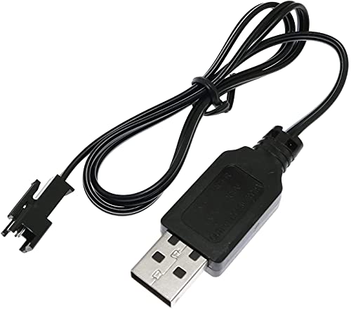 Cable USB de carga para batería Ni-Mh 4.8V RC Auto - YUNIQUE ESPANA Cable USB de carga para batería Ni-Mh 4.8V RC Auto - YUNIQUE ESPANA